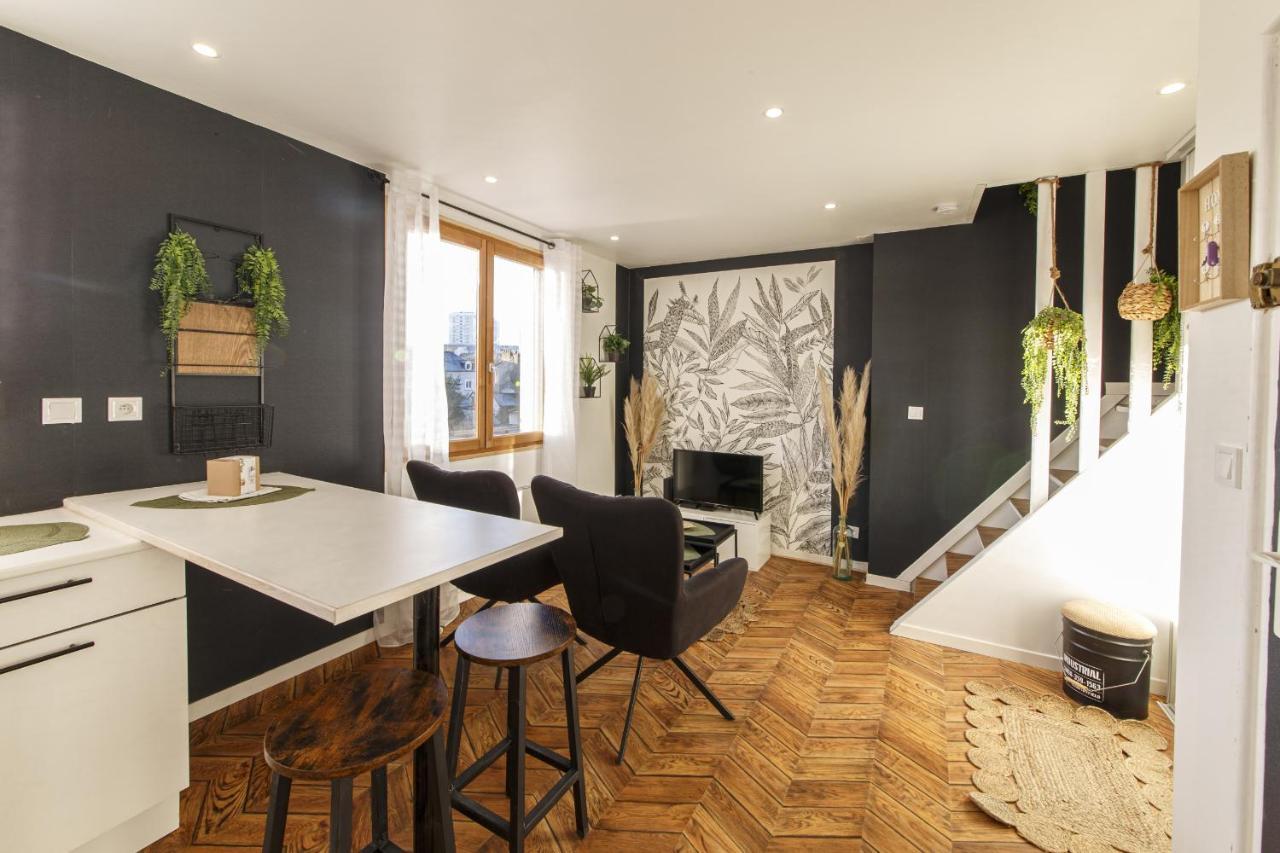 Le Patio - Duplex Verdoyant Proche Centre-Ville Angers Dış mekan fotoğraf